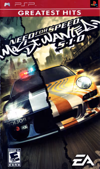 Need for Speed: Most Wanted 5-1-0 — PSP